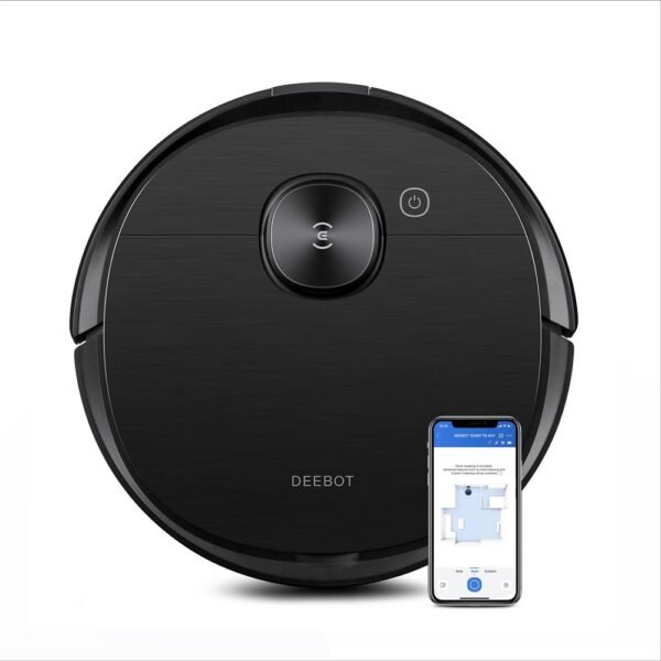 Aspirateur Robot ECOVACS Deebot Ozmo T8 AIVI Noir